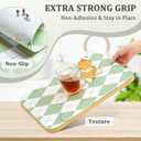 MIAONET Sage Green Shelf Liner for Kitchen Cabinets Non-Adhesive Non-Slip Drawer Liners for Dresser, 12" x 120" Waterproof Washable Paper, Durable Protector Mat for Pantry Shelves Cupboards