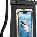 Waterproof Phone Pouch for Phone, Floating Large Capacity Dry Bag Stores Sunscreen, Sunglasses, Waterproof Bag for Beach, Swimming, Kayaking for iPhone 16 15 14 11 Pro Max & Galaxy S24 S21