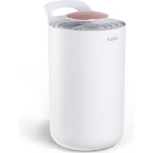 Carrotez Compost Bin for Kitchen Countertop, 0.8 Gallon (3 Liter) Small Food Waste Mini Compost Bin with Lid, Odorless Vacuum Seal - White