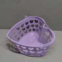 Core Heart Shape Cut Out Basket, Purple