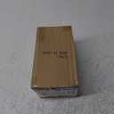 Pendant Light Shade Replacement, Metal Lampshade with 1-5/8" Fitter, ALUCSET 7.8" Height and 4.7" Diameter Etched Hollowed Lamp Shade, Metal Oval Shaped Cover for Chandelier Pendant Light Wall Lamp (Bronze Black)