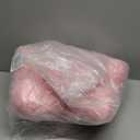 Homaisson 2 Pcs Pink Bow Throw Pillow Set, 23.6 x 13.8 in Decorative Bow Pillows, Big Bow Pillow, Satin Bow Shaped Pillow, Soft Decorative Pillows for Sofa, Bed