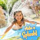 stargo 18 x 5 ft - Slip and Slide, Water Slides for Kids - Backyard waterslide for Kids, Outdoor Fun Summer Water Toys, Water Activities for Kid and Adults for Backyard Fun, Ages 4-8, 5, 6, 7, 8-12 +