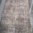 Loloi Amber Lewis Morgan Collection MOG-01 Sunset/Ink 7'-3" x 9'-3" 38" Thick Area Rug feat. CloudPile, Neutral, Room Dcor, Vintage Inspired, Livingroom, Bedroom, Dining Area