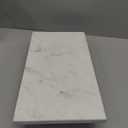 Santa Barbara Design Studio Marble Charcuterie Boards Cheese Board Footed Cutting Board, 15.75" L x 8" W x 2.5" H, White