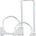 Exhaust Clamp With Hanger fit 3" Exhaust Pipe, Universal Clamp On Exhaust Hanger-2PCS