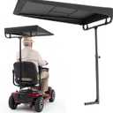 Sunshade Canopy for Mobility Scooters, 39" x 27", Black