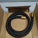 Giraffe Hybrid Leader Hose 5/8" x 6ft Custom Length, No Kink, Flexible, Leakproof Water Hose with Female to Female Fittings, 600 Burst PSI