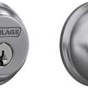 Schlage B62 N 626 Deadbolt, Keyed 2 Sides, Highest Residential Security, Satin Chrome