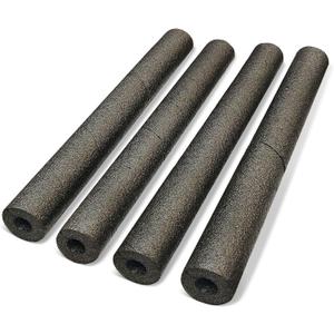 4 Pack Pipe Insulation Foam Tube,15.7 Black Snake Wrap for Hot and Cold Pipes, Pool Noodles Foam for Outdoor Indoor Swimming Pool Handle, Spigot, Sprinkler, Heater Pipes