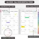 2026 Appointment Book, 30 Minutes-Hourly, Weekly Monthly Calendar Planner 2026, Jan 2026 - Dec 2026, 8.5'' x 11'', 2026 Daily Planner with Tabs Pocket, Flexible Cover, Great for Office, Home, School