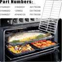 Oven wire rack assembly 31649620124" x 16" inch Fits for Frigidaire Oven Range Oven Rack Replaces 316496202, 316496207, AP4040129, PS1765356