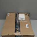 Pet Window Perch with Stairs, Grey Dog Window Perch with Stairs, 4 Steps Dog Bunk Beds with Stairs, Pet Stairs for High Beds with Cushion for Medium Small Sized Pets