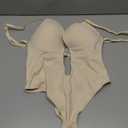 Decorus Shapewear Backless Bodysuit Strapless: Low-back Thong Body-shaper Invisible Women - Build in Bra Open-back Bodysuits