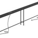 SUPERJARE 118.1 Inch Sofa Table with 2 Power Outlets and USB-C Port
5.9 Inch Narrow Console Table with Storage, Extra-Long, for Entryway Hallway Couch Behind Sofa, Small Spaces, Charcoal Grey
