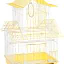 Prevue Hendryx SP1720-1 Shanghai Parakeet Cage, Yellow and White
