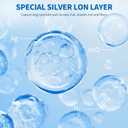 4-Pack MK07 Air Filter Compatible with AROEVE MK07 Air-Purifier, 4-in-1 H13 Ture HEPA Replacement Filter for MK07, Standard Version, Blue