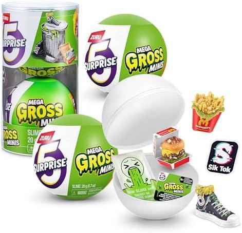 1 Surprise Mega Gross Minis by ZURU Boys Mystery Collectible Minis Brands Parody, Toys for Boys and Girls 3+, Halloween Toy