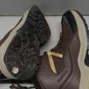 Men's Winter Snow Boots Waterproof Warm Hiking Shoes Non-Slip Lightweight Outdoor Breathable Comfortable Trekking Footwear (11, Dark Brown)