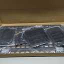 Bronco Tailgate Table Foldable Rear Cargo Shelf with 3 Pouch,Bronco Tailgate Tactical Molle Panel Compatible with Ford Bronco 2021-2023(Aluminium Alloy, Black)