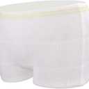 Carer Disposable Mesh Underwear Postpartum 10 PCS Maternity High Waist C-Section Panties Breathable, Lightweight, S
