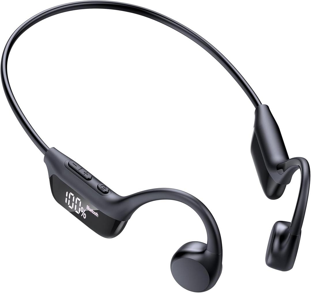 Bone Conduction Headphones Open Ear Design, Wireless Earbuds