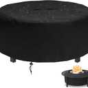 Fire Pit Cover for Solo Stove Yukon Fire Pit Surround Tabletop, Surround Shelter for Fire Pit SurroundTable, Elevation Shelter for Yukon Firepit, Weather-Resistant Protective Cover, 54" x 21"