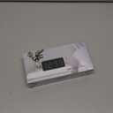 Peakeep Battery Operated Digital Alarm Clock for Bedrooms - Cordless Large Big Numbers 4 Dimmers, Auto Dimming for Seniors, Adjustable Volume Loud Alarm Clock for Heavy Sleepers Adults (Green Digits)