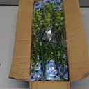Grunyia Artificial Fake Flowers for Outdoor Spring Decoration, 16 Bundles Faux Silk Colorful Daisy UV Resistant Realistic for Outside Porch Patio Home Yard Garden Planters Pots Window Box (Blue)