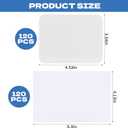 240 PCS Trading Card Shipping Protectors Set - 3.5 x 4.5 Plastic Cards Protectors and Self-Adhesive Envelops, Privacy Safe Card Mailers for Graded, Sports & Game Card Mailing Supplies