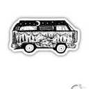 Vinil Sticker FM013, 4 Pack