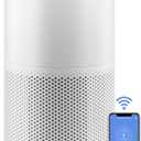 LEVOIT Smart Air Purifiers for Home Large Room Up to 1733 Ft² Core 400S-P | HEPA Sleep Mode, AHAM VERIFIDE, Auto Mode, Air Quality Monitor, 3-in-1 Filter For Pet Allergy, Smoke, Dust, ChildLock, White