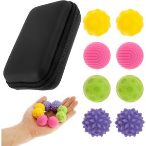 Magnetic Silicone Balls Fidget Toys for Adults Teens，6PCS Stress Relief Sensory Toys
