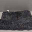 Ophanie Runner Rug for Hallway, 2x6 Upgrade Non-Slip Fluffy Soft Bedside Rugs, Bedroom Living Room Grey Shaggy Gray Carpet for Kids Girls Boys Dorm Nursery Home Decor Aesthetic 