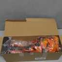 TURNMEON Thanksgiving Decorations 2 Pack 18 Inch Prelit Fall Maple Tree Fall Decor for Home with 48 LEDs Timer Battery Operated Pumpkin Lights 6 Acorn Halloween Thanksgiving Table Decor Indoor Outdoor