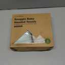 KeaBabies 2-Pack Hooded Baby Towels for Newborn - 30x30 Soft & Absorbent Viscose from Bamboo Baby Bath Towels with Hood for Infant, Toddler,Kids,Boys Girls,Newborn Bath Essentials (Sage, Petite)