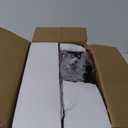 zeyu 2 Pack Outdoor Lamp Post Lights, Modern Farmhouse Exterior Post Lantern Light for Garden, Aluminum with Seeded Glass Shade, Black Finish, ZX58P-2PK BK