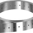 GBGS 32ft Perforated Strap Tie Brace,1-5/8" Width Metal Coil Strapping,27 Gauge,Stainless Steel 304