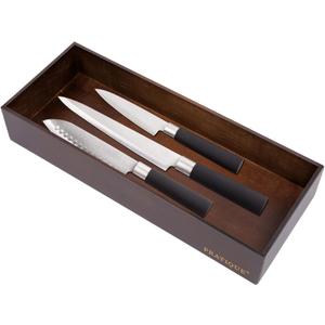 Bamboo Drawer Organizer - Kitchen Utensil Organizer Silverware Tray Cutlery Holder Office Desk Supplies and Accessories,15 * 5.9 * 2.6,Nut-brown