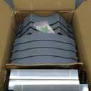 Goovilla Heavy Duty Plant Stand with Wheels, 2Pack Adjustable 15-22 Plant Caddy with Lockable Caster Wheels 440LBS, Rolling Stand/Dolly/Roller for Indoor Outdoor Large Planter, Flower Pot,Gray