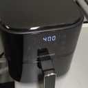 Chefman Air Fryer  4 QT Compact Airfryer for Quick & Easy Meals, Features Hi-Fry Technology for Extra Crisp, Easy-View Window, Touch Controls with 4 Presets, Nonstick & Dishwasher Safe Basket - Black