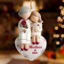 Jesuspirit Grandma & Grandchild Christmas Ornament  Grandma and Me, Acrylic Ornament for Grandmother, First 2025 (Mother and Me)