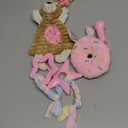 Puppy Toys for Teething, Puppy Chew Toys for Small Dogs, Crinkle Dog Toys Small Breed Boredom and stimulating, Dog Toys for Small Dogs, Pink, 5-Pack