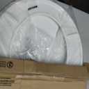 Bemis 7300SLEC Slow Close Toilet Seat, Easy Clean Hinges and Durable Plastic Seat, Made in USA, Elongated, White