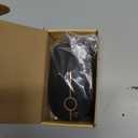 VssoPlor Wireless Mouse, 2.4G Slim Portable Computer Laptop Mouse with Nano Receiver Quiet Silent Optical Mice for Notebook, PC, Laptop, Computer-Black and Gold