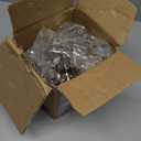 Chibery 20 Pack 95 Inset Frameless Soft Close Cabinet Hinge, Euro Concealed, 45mm, Easy Mounting Base, 3D Adjustable, Slow Shut, Clip-On Plate, Crash Prevention Cupboard Heavy Door Replacement