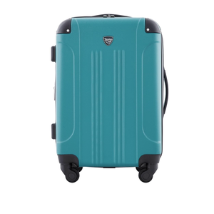 Travelers Club Chicago Hardside Expandable Spinner Luggage, Teal, 20" Carry-On