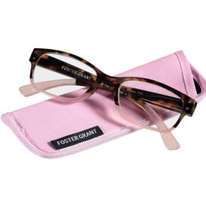 FOSTER GRANT Women's Reading Glasses Monroe PNK with case +2.00