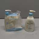 Aveeno Baby Daily Care Gift Set with Oat Extract & Prebiotic Oat, Contains Daily Moisturizing Body Lotion & Gentle 2-in-1 Baby Bath Wash & Shampoo, Hypoallergenic & Paraben-Free, Two Pack