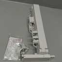 Clothes Drying Rack,Laundry Space Saver Wall Mounted,Retractable,Collapsible(Tri-Fold), White Color Rack Clothing